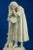 Large 20th Century Biscuit Porcelain Sculpture of a Little Girl Praying on a Cross from Betoule Et Cie, Limoges, France For Sale - Image 14 of 18