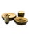 Metal Yellow Murano Glass Smoking Set, VeArt, Italy 1970 For Sale - Image 7 of 18