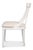 White Deco Klismos Dining Chairs in White with Cream Seats, Sets of 2 For Sale - Image 8 of 11