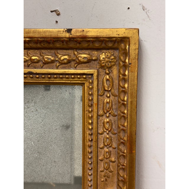 Neoclassical Neoclassical Giltwood Wall Mirror, Antique For Sale - Image 3 of 12