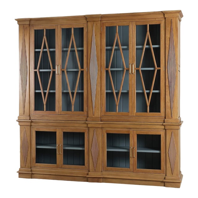 Large Mahogany Bookcase - Homburg Interior For Sale