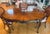 French Provincial 1970s Traditional Solid Walnut, Hand Carved Dining Table For Sale - Image 3 of 14