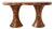 Muller's of Mexico Onyx Double Pedestal Console Table, 1960s For Sale