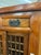 Wood Vintage Korean-Style Wooden Storage Tansu Cabinet With Lattice Doors & Iron Hardware For Sale - Image 7 of 12
