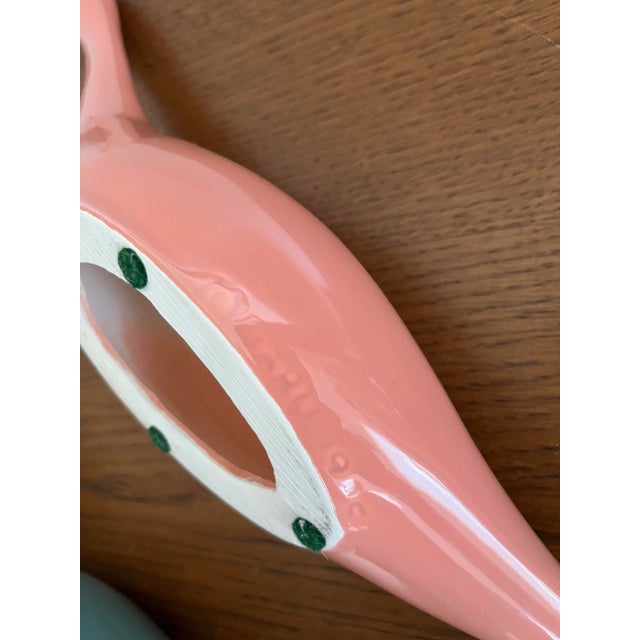 Large Postmodern Ceramic Birds Figurines by Jaru For Sale - Image 12 of 12