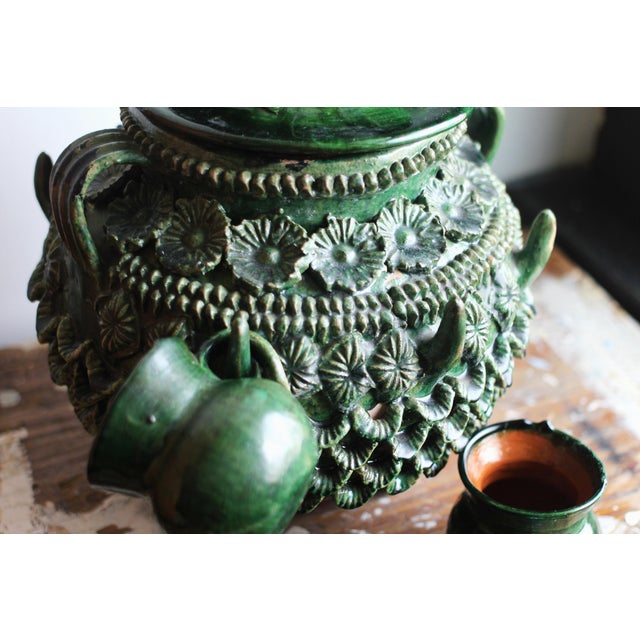 1970s Green Ponchero (Pineapple Punch Bowl) by Hilario Alejos Madrigal