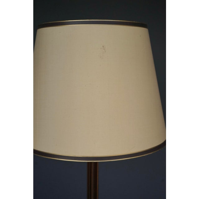 French Bronze Floor Lamp, 1970s For Sale - Image 9 of 12
