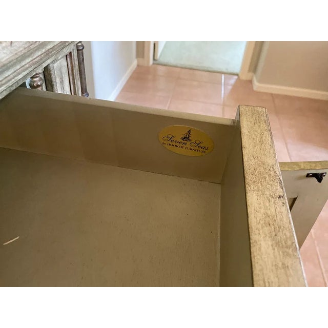 Wood Hooker Furniture Seven Seas Italian Style Server, Sideboard. For Sale - Image 7 of 8