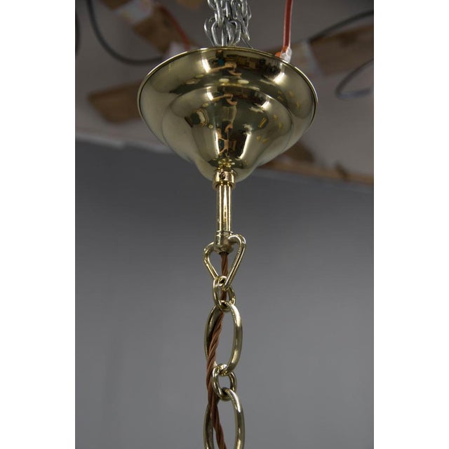 Art Nouveau Chandelier by Emil Kralik for Vulkania, 1920s For Sale - Image 12 of 18