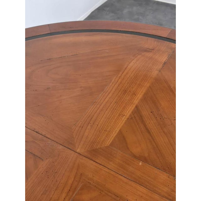 Regency Table in Cherry Wood For Sale - Image 5 of 11