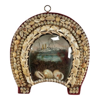 Antique British Colonial Sailors Valentine For Sale