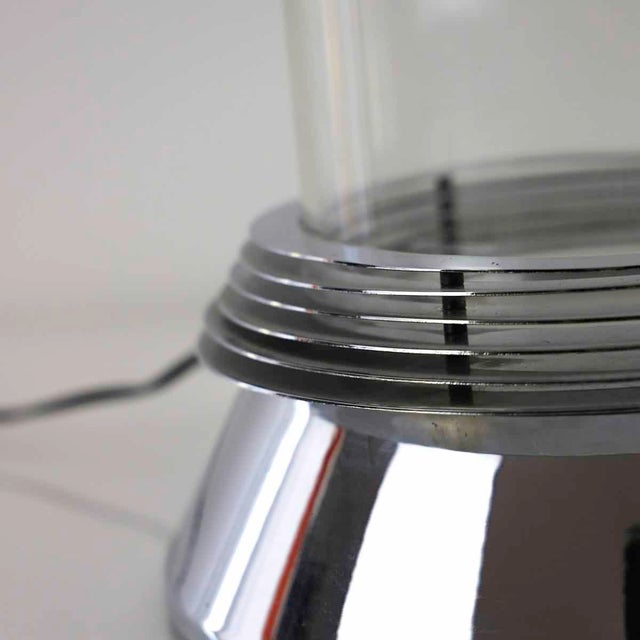 Murano Glass UFO Table Lamp from Effetre International, 1960s For Sale - Image 4 of 14