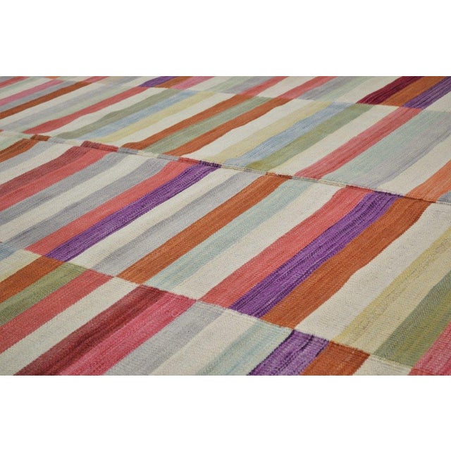 Turkish Flatweave - contemporary style and soft texture.