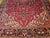 Vintage Persian Heriz Serapi Rug, Hand-Knotted Wool, Geometric Medallion Pattern, Red & Navy, 10x13 For Sale - Image 10 of 14