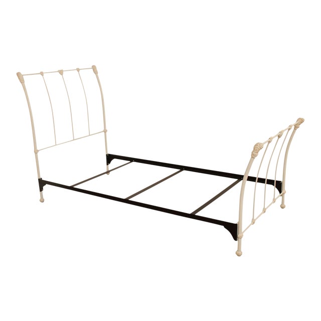 Victorian Style Twin Size Iron Bed Chairish