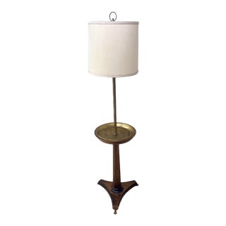 Mid Century Frederick Cooper of Chicago Shelf Floor Lamp For Sale