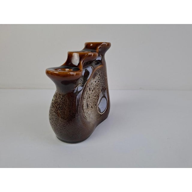 Mid-Century Modern Triple Candleholder from Ditmar Urbach, Czechoslovakia, 1960s For Sale - Image 13 of 18