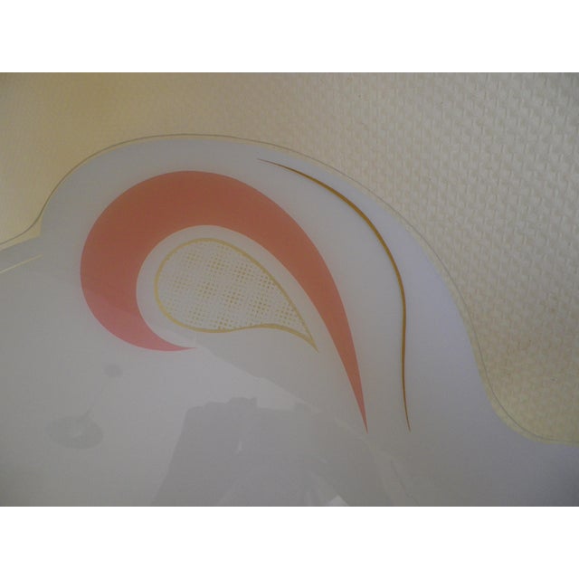 1950s Mid-Century Rhodoid Free-Form Pendant Light, Italy, 1950s For Sale - Image 5 of 17