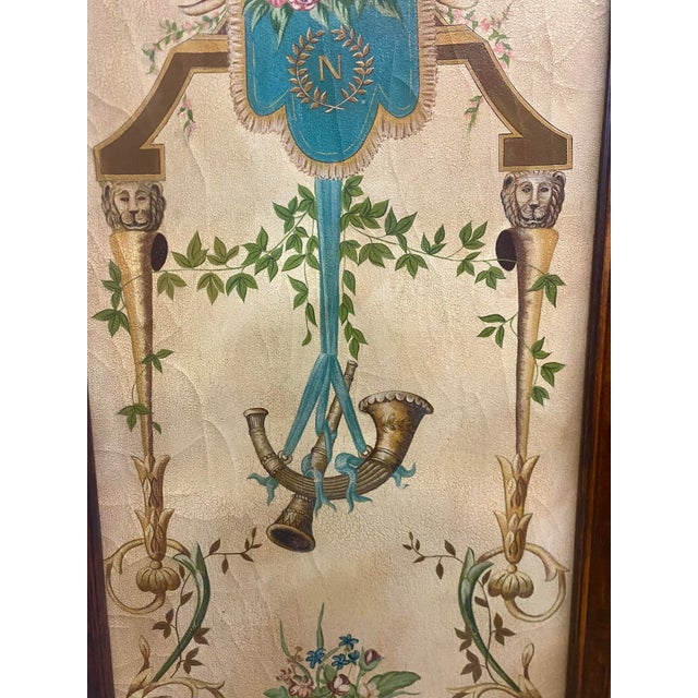 Auburn Theodore Alexander Decorated Wall Panel a Pair . For Sale - Image 8 of 12