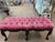 1960s 1960s Chippendale-Style Carved Mahogany Bench For Sale - Image 5 of 10