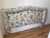 1960s Custom Made King Headboard + 2 Pillows Floral Chintz For Sale - Image 4 of 8