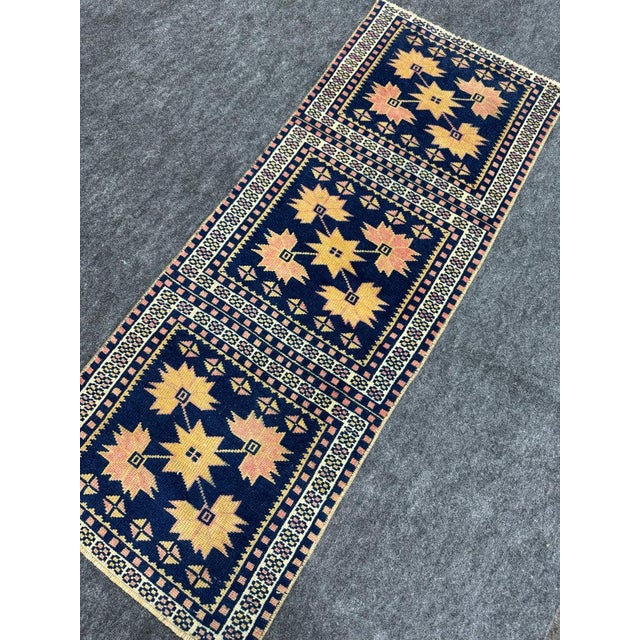 Early 21st Century Turkish Yastik Rug 1'5" x 3'8" For Sale - Image 5 of 5