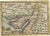 Antique Miniature Map of Pakistan, India and Cambaia, 1618 For Sale
