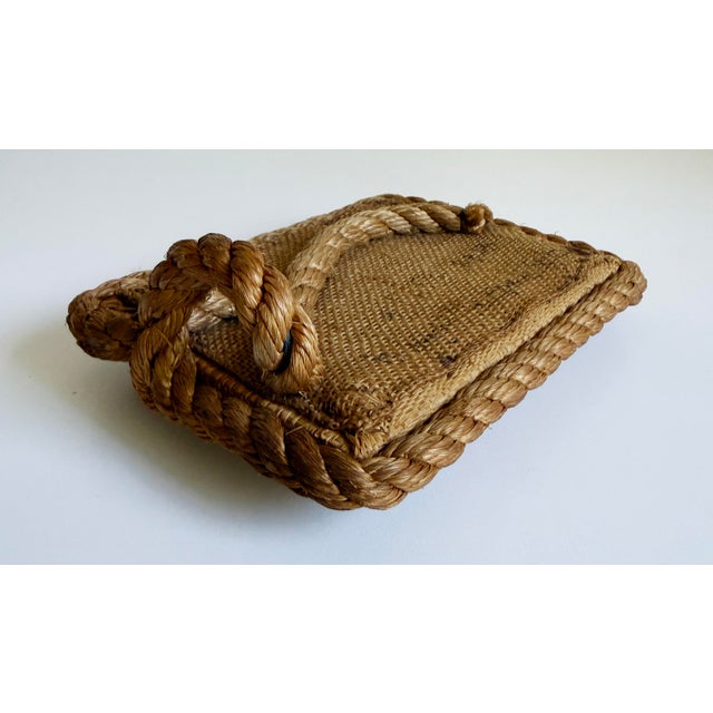 Adrien Audoux and Frida Minet Audoux-Minet Style Rope & Nail Picture Frame For Sale - Image 4 of 12
