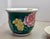 Late 20th Century Green Floral Chinoiserie Planter With Tray For Sale - Image 5 of 10
