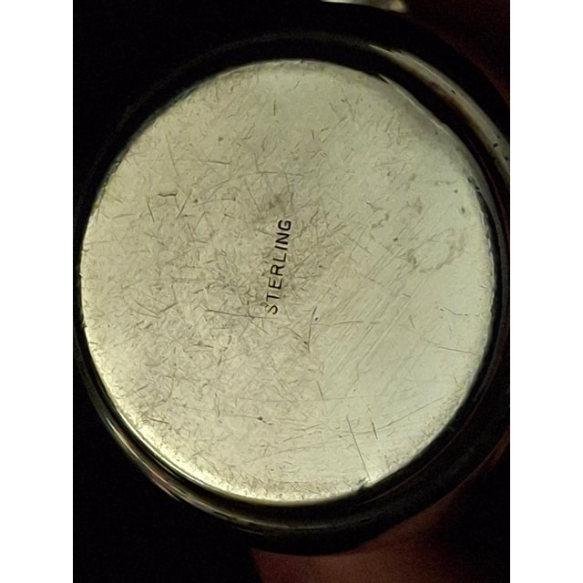 Vintage Sterling Silver Kiddush Beaker Cup Star of David Monogrammed For Sale - Image 10 of 18