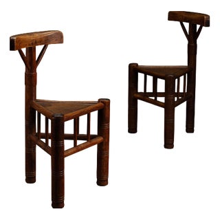 Swedish Tripod Accent Chair, 1960s For Sale