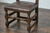 Brown English 1880s Child's Chair with Turned Legs and Oil Cloth Upholstery For Sale - Image 8 of 12