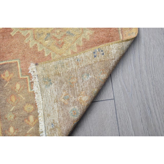 1960s Floral Anatolian Kurdish Rug For Sale - Image 4 of 6