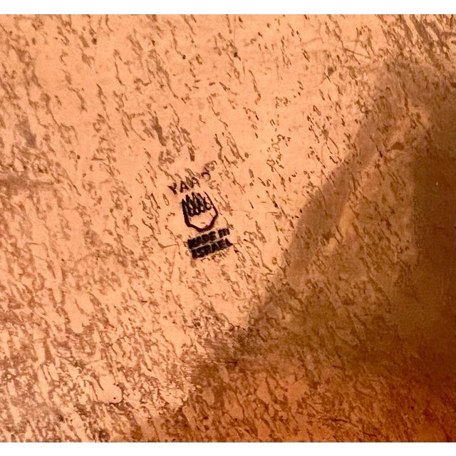 Metal Israeli Mod Arts & Crafts Copper Sculpture Bookends Bezalel Schatz Yaad Studio, c.1960s For Sale - Image 7 of 15