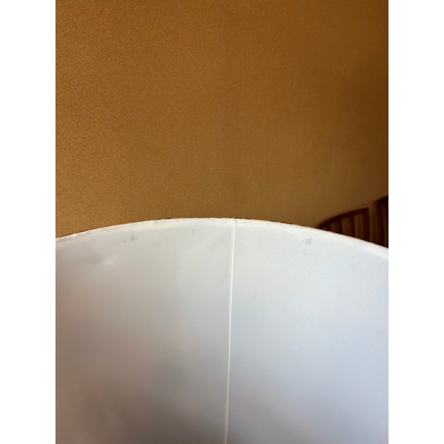 Textile Early 20th Century Pleated Ikat Lampshade For Sale - Image 7 of 7