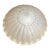 Large Vintage Frosted Glass Nautical Ceiling Light Shade – Scalloped Shell Form With Rope & Tassel Motif, 11.375” For Sale