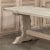 Antique Rustic Stripped Sycamore Trestle Dining Table For Sale - Image 11 of 12