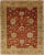 Modern Mahal Handmade Terracotta Oversize Wool Rug With Floral Motif For Sale - Image 10 of 10