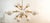 Sputnik Chandelier in Brass with Spherical Glass Shades For Sale - Image 14 of 18