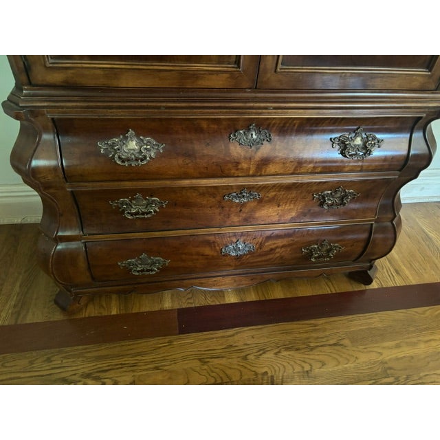 Brown Henredon Armoire-Bar For Sale - Image 8 of 9