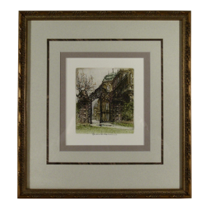 Robert Kasimir Belvedere C. 1970 Original Print