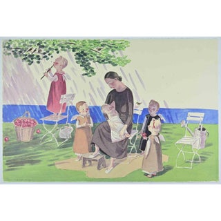 Jan Knap, In the Countryside, Lithograph, 1999 For Sale