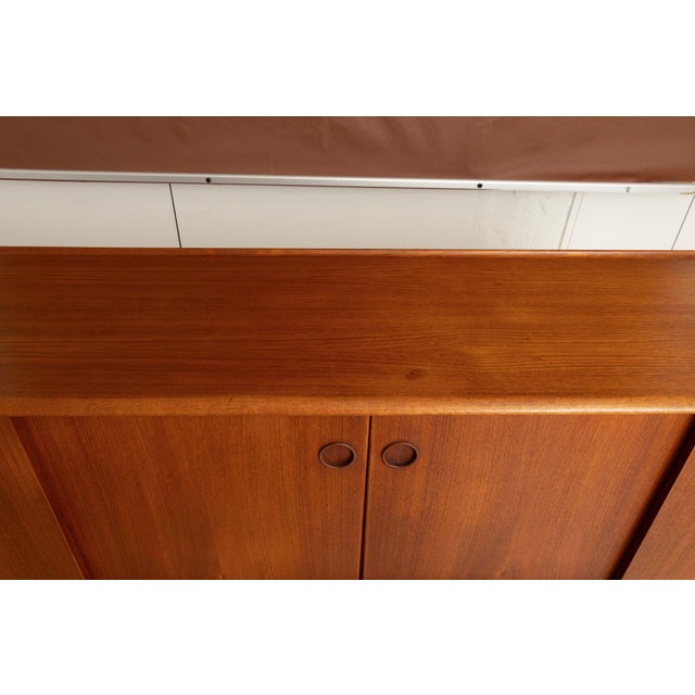 Mid-Century Danish Teak Sideboard by Arne Hovmand Olsen for Mogens Kold, 1960s For Sale - Image 6 of 14