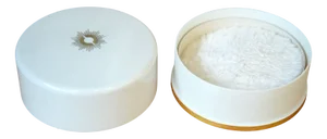 Vintage French Vanity Dusting Powder from Caron Bellodgia