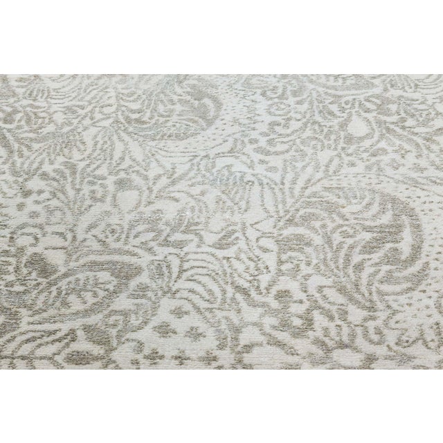 Contemporary Traditional Inspired Floral Rug by Doris Leslie Blau For Sale - Image 4 of 7