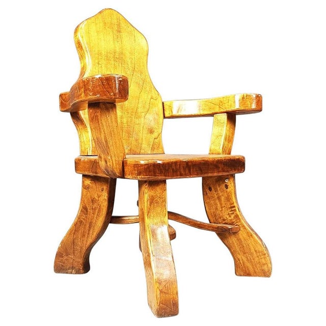 Vintage Brutalist Armchair, 1960s For Sale - Image 14 of 14