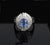 Late 20th Century Rare 2.09ct Gia Ceylon No Heat Sapphire & 0.69ct Diamond Platinum Ring Size 5.25 For Sale - Image 13 of 17