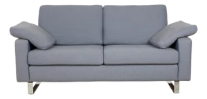 Conseta 2-Seater Sofa in Grey-Blue Upholstery from Cor