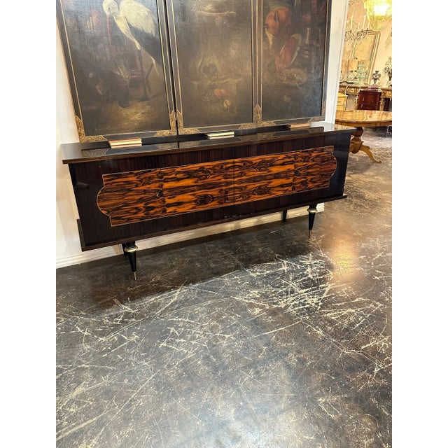 German Mid-Century Art Deco Sideboard | Chairish