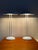 Vintage White Oval Table Lamps from Brilliant Leuchten, 1970s, Set of 2 For Sale - Image 12 of 15